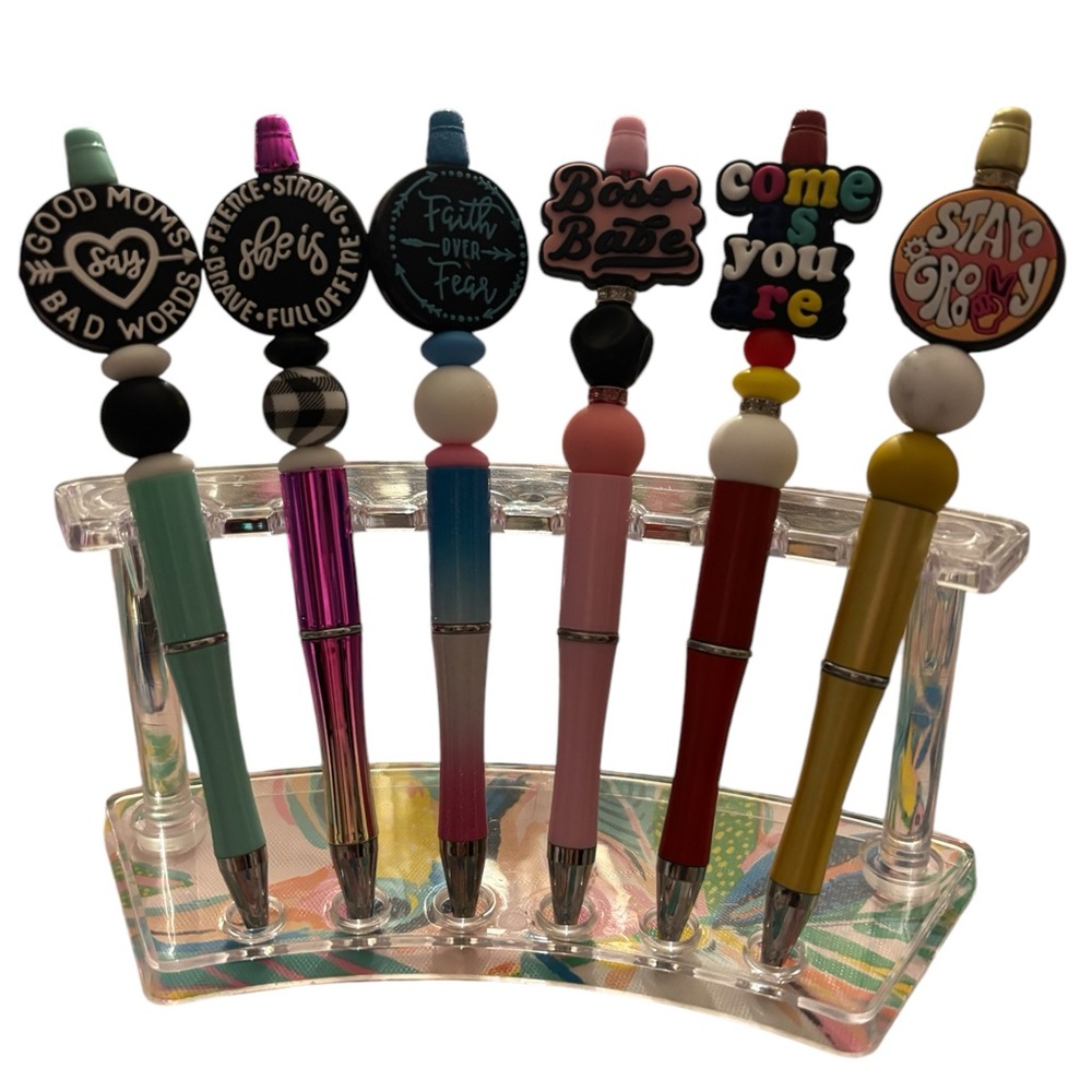 Colorful Motivational Pen Set